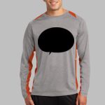 Long Sleeve Heather Colorblock Contender ™ Tee Thumbnail
