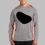 Long Sleeve Heather Colorblock Contender ™ Tee Thumbnail