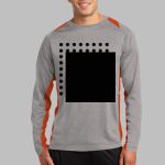 Long Sleeve Heather Colorblock Contender ™ Tee Thumbnail