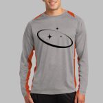 Long Sleeve Heather Colorblock Contender ™ Tee Thumbnail