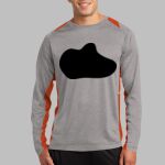 Long Sleeve Heather Colorblock Contender ™ Tee Thumbnail