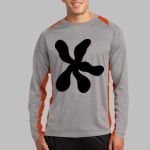 Long Sleeve Heather Colorblock Contender ™ Tee Thumbnail