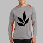 Long Sleeve Heather Colorblock Contender ™ Tee Thumbnail