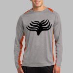 Long Sleeve Heather Colorblock Contender ™ Tee Thumbnail