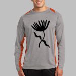 Long Sleeve Heather Colorblock Contender ™ Tee Thumbnail