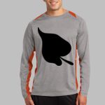 Long Sleeve Heather Colorblock Contender ™ Tee Thumbnail