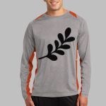 Long Sleeve Heather Colorblock Contender ™ Tee Thumbnail