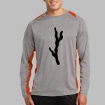 Long Sleeve Heather Colorblock Contender ™ Tee Thumbnail