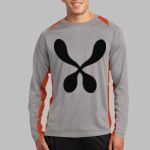 Long Sleeve Heather Colorblock Contender ™ Tee Thumbnail