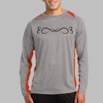 Long Sleeve Heather Colorblock Contender ™ Tee Thumbnail