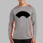 Long Sleeve Heather Colorblock Contender ™ Tee Thumbnail
