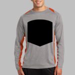 Long Sleeve Heather Colorblock Contender ™ Tee Thumbnail