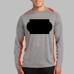 Long Sleeve Heather Colorblock Contender ™ Tee Thumbnail