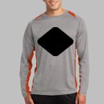 Long Sleeve Heather Colorblock Contender ™ Tee Thumbnail