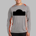Long Sleeve Heather Colorblock Contender ™ Tee Thumbnail