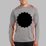 Long Sleeve Heather Colorblock Contender ™ Tee Thumbnail