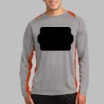 Long Sleeve Heather Colorblock Contender ™ Tee Thumbnail
