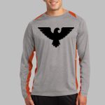 Long Sleeve Heather Colorblock Contender ™ Tee Thumbnail