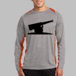 Long Sleeve Heather Colorblock Contender ™ Tee Thumbnail