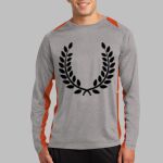 Long Sleeve Heather Colorblock Contender ™ Tee Thumbnail