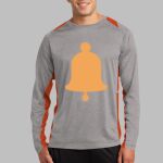 Long Sleeve Heather Colorblock Contender ™ Tee Thumbnail