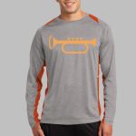 Long Sleeve Heather Colorblock Contender ™ Tee Thumbnail
