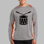 Long Sleeve Heather Colorblock Contender ™ Tee Thumbnail