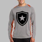 Long Sleeve Heather Colorblock Contender ™ Tee Thumbnail