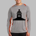 Long Sleeve Heather Colorblock Contender ™ Tee Thumbnail