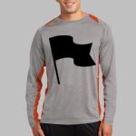 Long Sleeve Heather Colorblock Contender ™ Tee Thumbnail