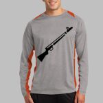 Long Sleeve Heather Colorblock Contender ™ Tee Thumbnail