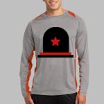 Long Sleeve Heather Colorblock Contender ™ Tee Thumbnail