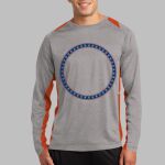 Long Sleeve Heather Colorblock Contender ™ Tee Thumbnail