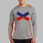 Long Sleeve Heather Colorblock Contender ™ Tee Thumbnail