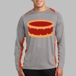 Long Sleeve Heather Colorblock Contender ™ Tee Thumbnail