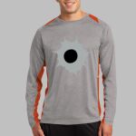 Long Sleeve Heather Colorblock Contender ™ Tee Thumbnail