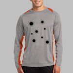 Long Sleeve Heather Colorblock Contender ™ Tee Thumbnail