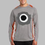 Long Sleeve Heather Colorblock Contender ™ Tee Thumbnail