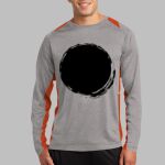 Long Sleeve Heather Colorblock Contender ™ Tee Thumbnail