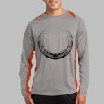 Long Sleeve Heather Colorblock Contender ™ Tee Thumbnail