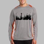 Long Sleeve Heather Colorblock Contender ™ Tee Thumbnail