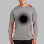 Long Sleeve Heather Colorblock Contender ™ Tee Thumbnail