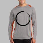 Long Sleeve Heather Colorblock Contender ™ Tee Thumbnail