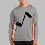 Long Sleeve Heather Colorblock Contender ™ Tee Thumbnail