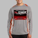 Long Sleeve Heather Colorblock Contender ™ Tee Thumbnail