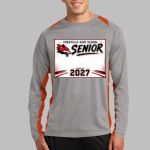 Long Sleeve Heather Colorblock Contender ™ Tee Thumbnail